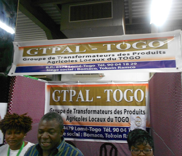 GTPAL-TOGO, Groupe de Transformateurs des produits Agricoles Locaux du Togo