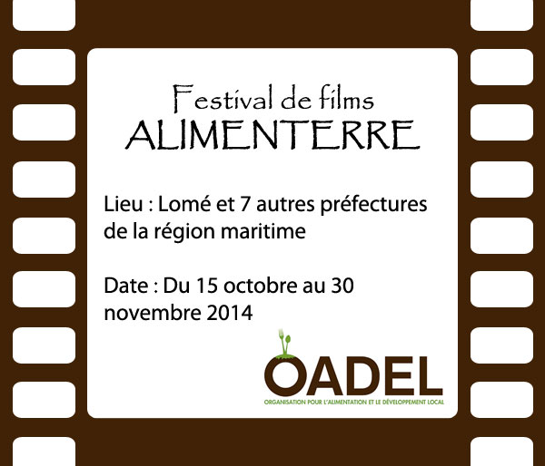 FESTIVAL DE FILMS ALIMENTERRE: du 15 Octobre au 30 Novembre 2014