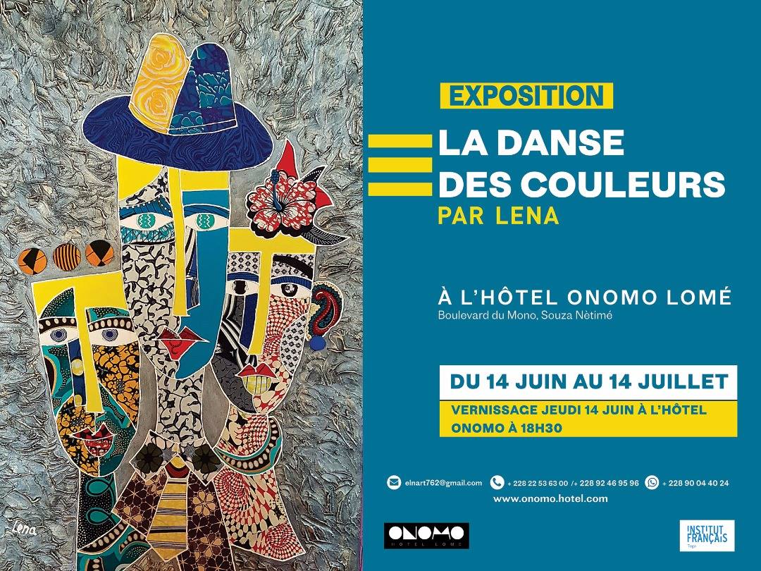 EXPOSITION : "LA DANSE DES COULEURS"