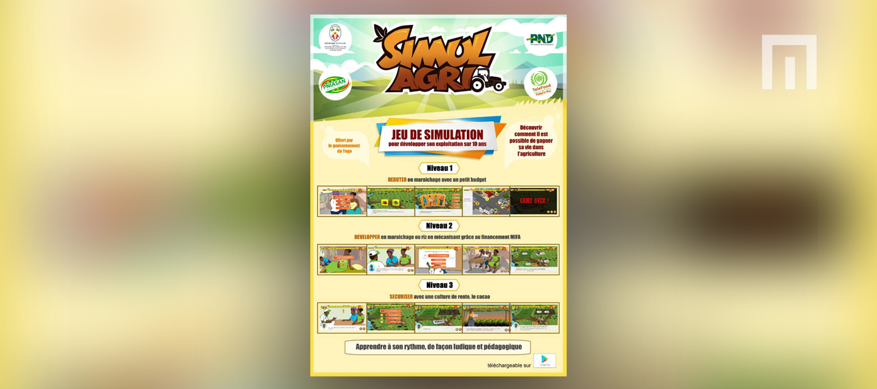 SimulAgri : Une application mobile dédiée aux agriculteurs et à la jeunesse togolaise