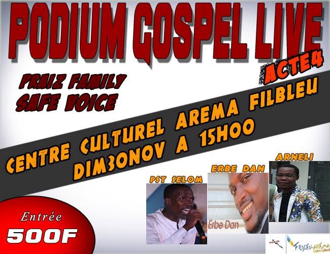 Podium Gospel Live!!