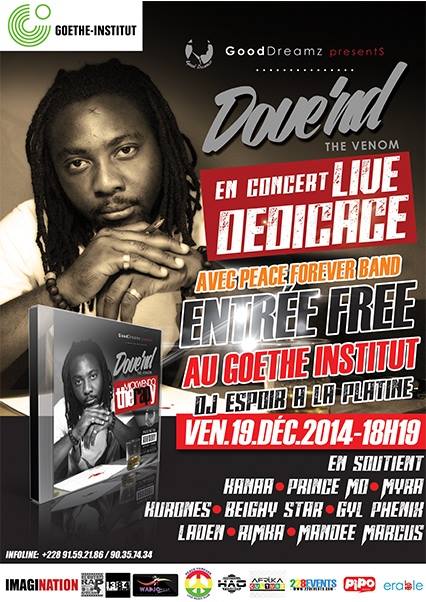 DOVE'ND THE VENOM EN CONCERT LIVE DEDICACE