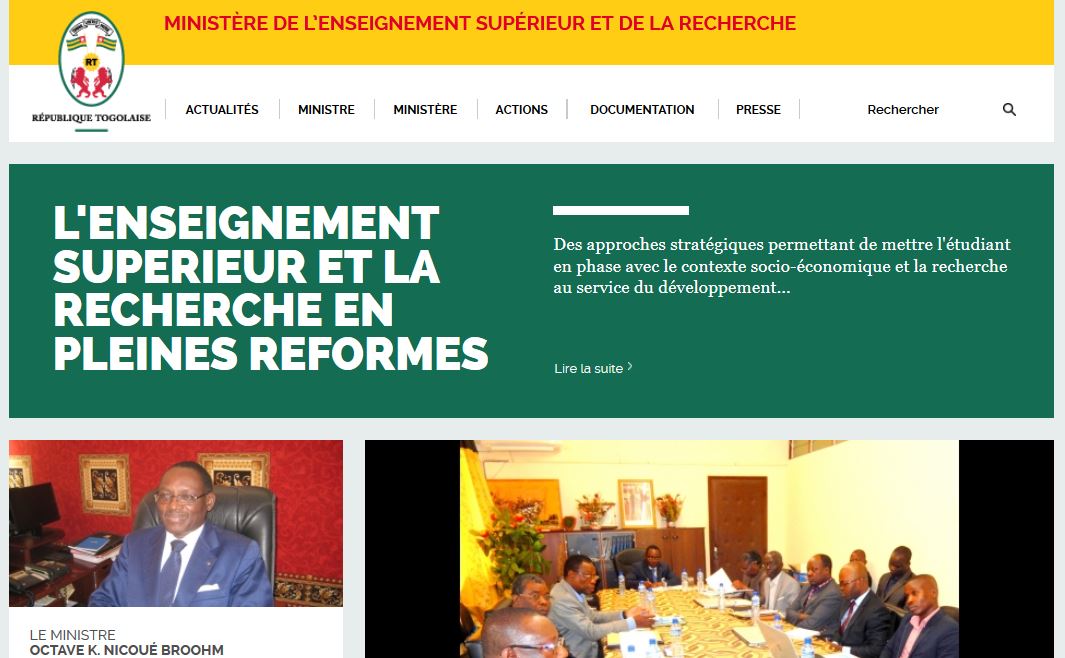 Made-in-Togo | Ministère de l'Enseignement Supérieur et de la Recherche