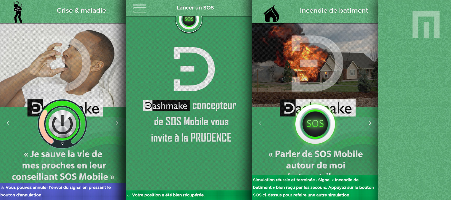SOS MOBILE : Et si votre smartphone vous sauvait la vie.